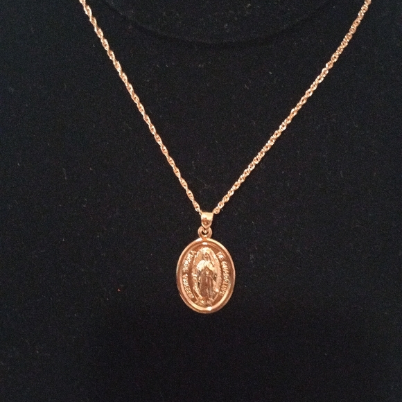 Avon Jewelry - Our Lady of Guadalupe necklace
